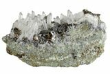 Pyrite, Sphalerite and Quartz Crystal Association - Peru #173420-1